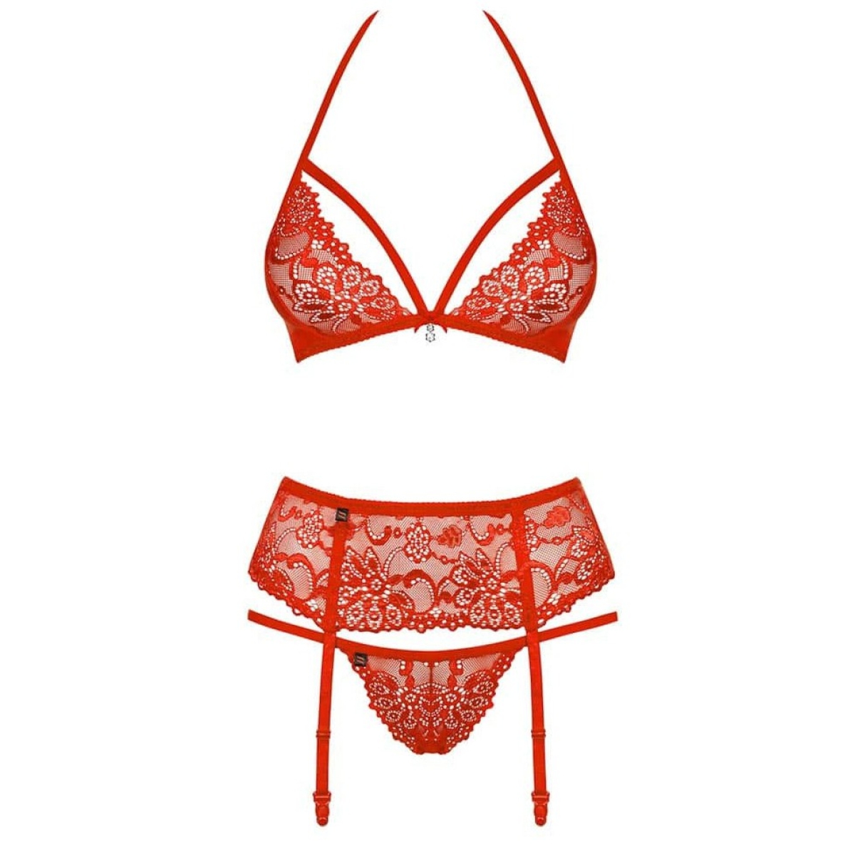 ensemble 3 pieces kalicy rouge 3