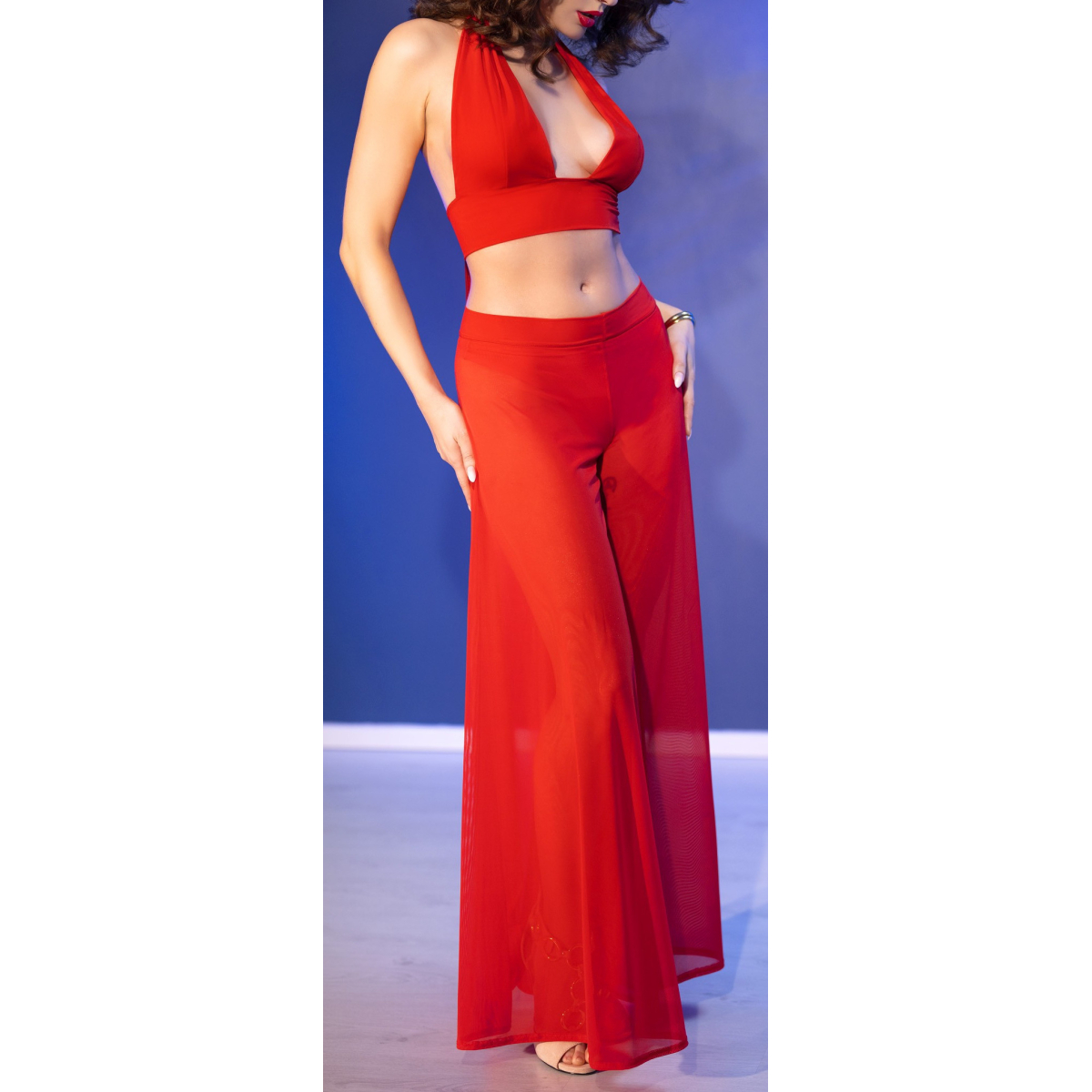 ensemble 3 pieces monika rouge 2