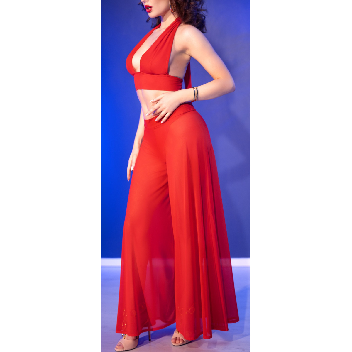 ensemble 3 pieces monika rouge 3