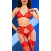ensemble 4 pieces ampira rouge