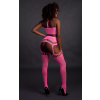 ensemble bustier dos nu et porte jarretelles 2 pieces rose fluo 8 scaled