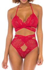 ensemble charlena 2 pieces rouge