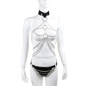 ensemble harnais string multi chains