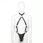 ensemble panties avec harnais simili 1