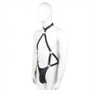 ensemble panties avec harnais simili