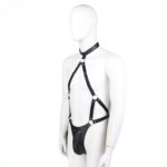 ensemble panties avec harnais simili