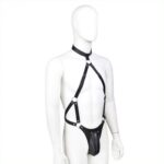 ensemble panties avec harnais simili 4