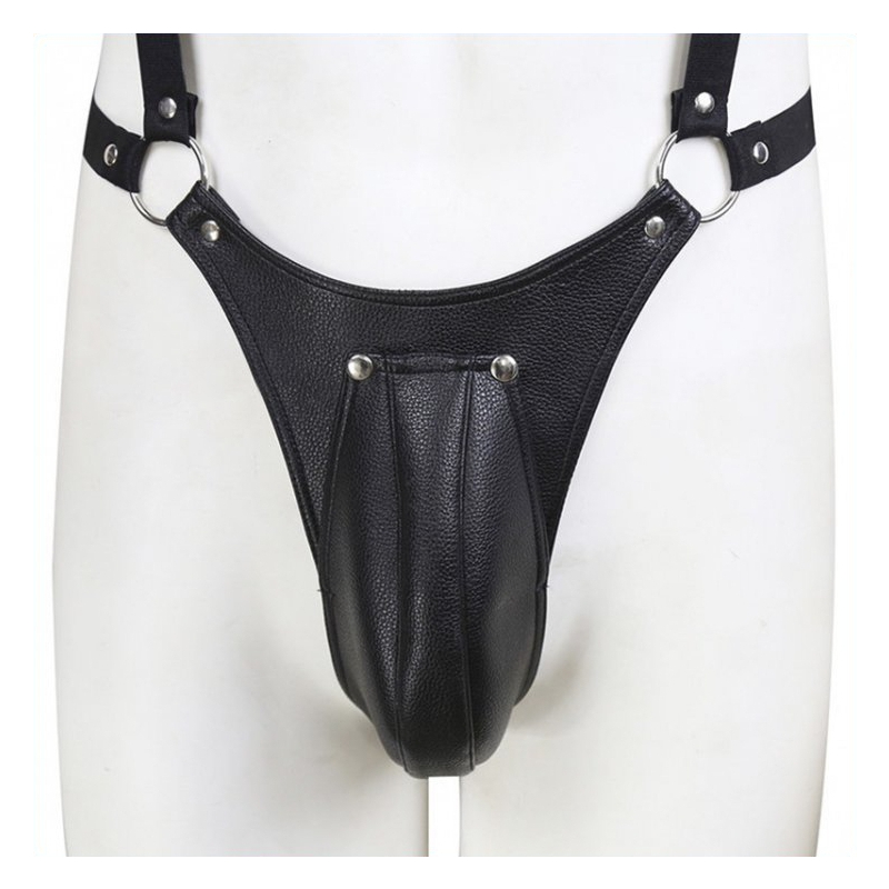 ensemble panties avec harnais simili 5