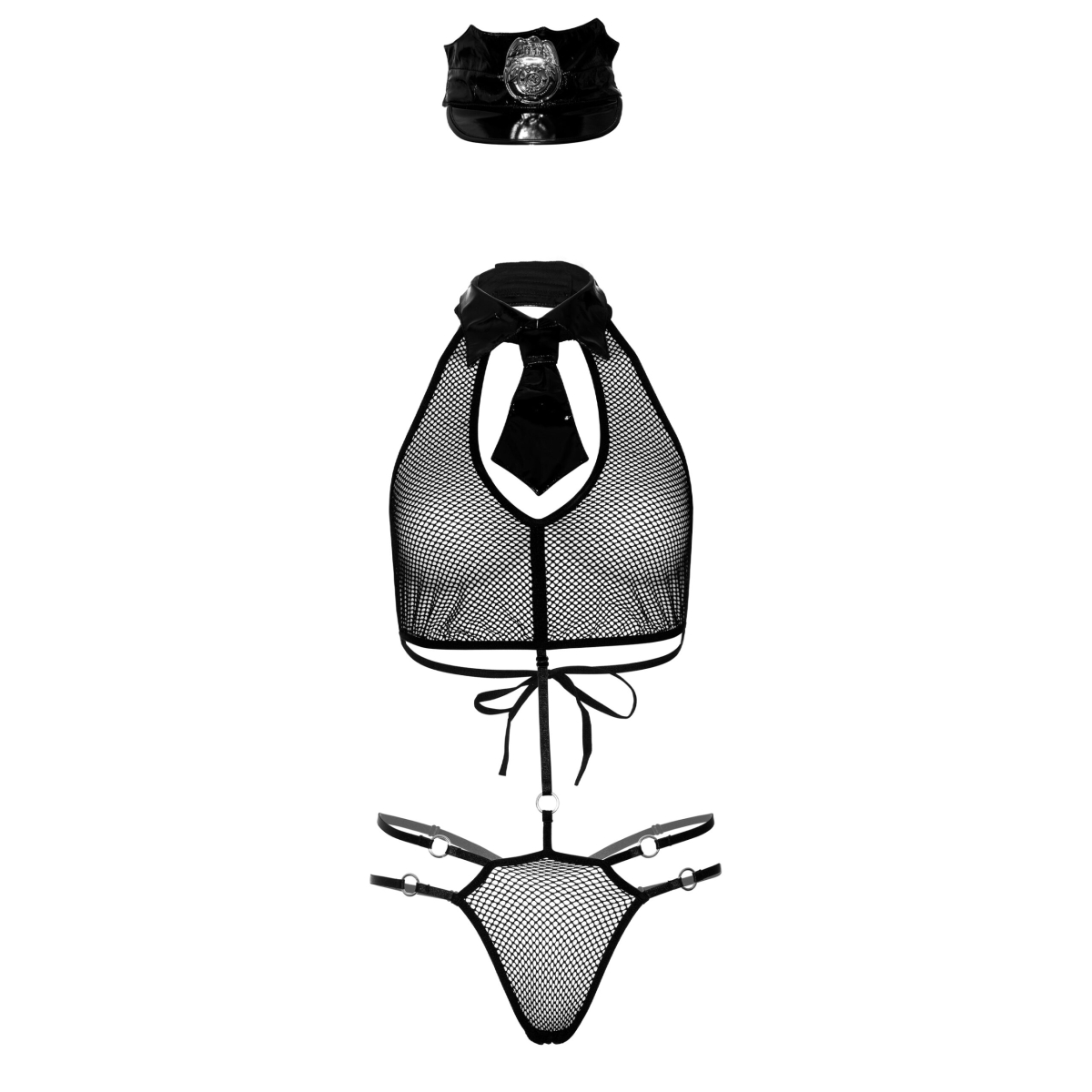 ensemble police woman sexy noir 5 scaled