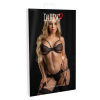 ensemble porte jarretelles open cup 3 pieces noir 10