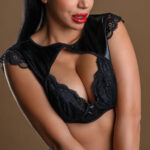 ensemble soutien gorge et string noelia noir