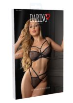 ensemble soutien gorge string fishnet noir 10