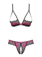 ensemble tulia cupless 2 pieces noir rose 4