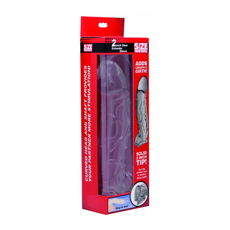 etui penien extender up 21 x 5cm transparent 1