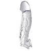 etui penien extender up 21 x 5cm transparent scaled