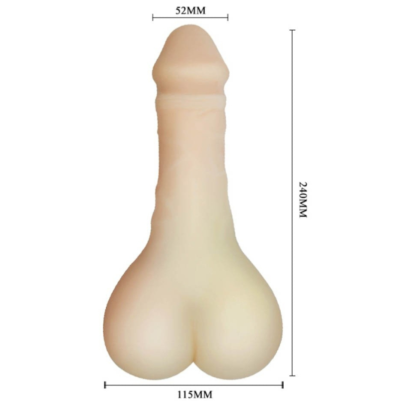 etui penien masturbateur bigger man 15 x 5cm 4