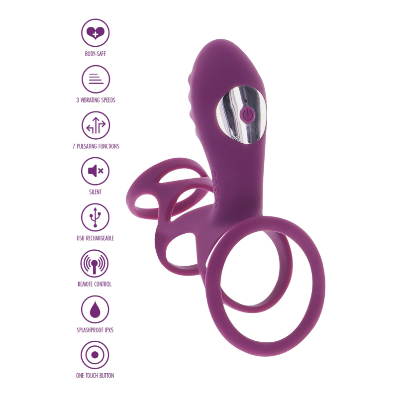 etui penien vibrant halo halo c ring happiness 7cm violet 5 scaled