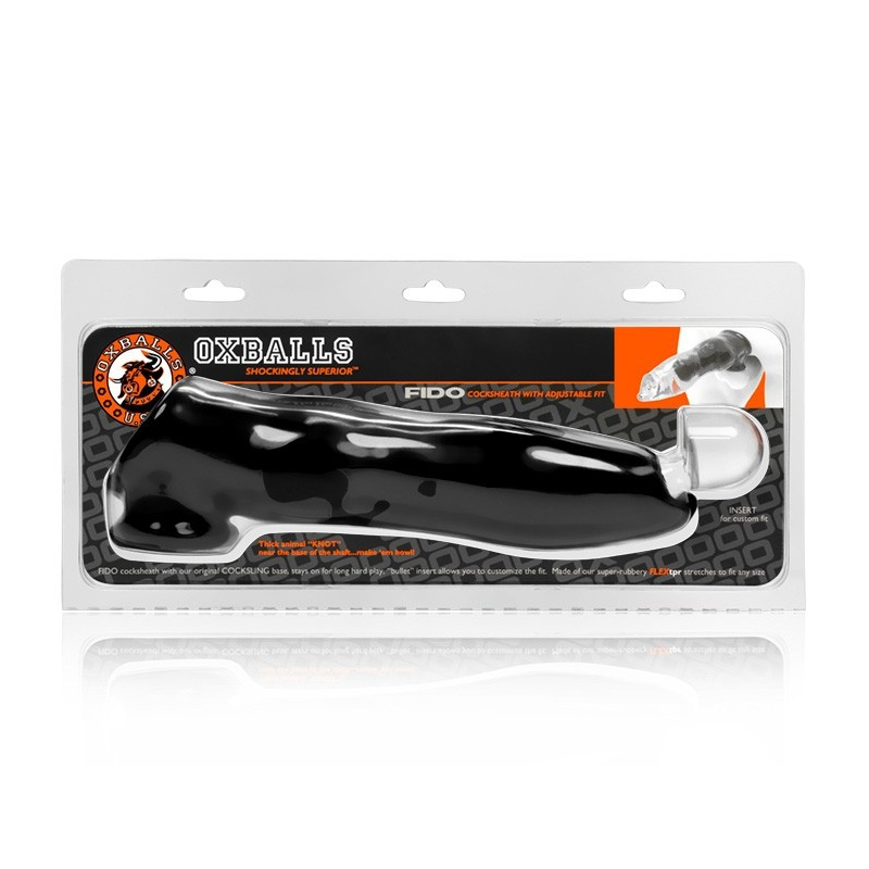 extenseur fido cock sheath 20 x 6cm noir 1