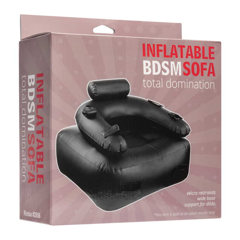 fauteuil gonflable avec menottes dom sofa 80 x 80cm 1