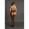 fishnet and lace garterbelt stockings black osx 7