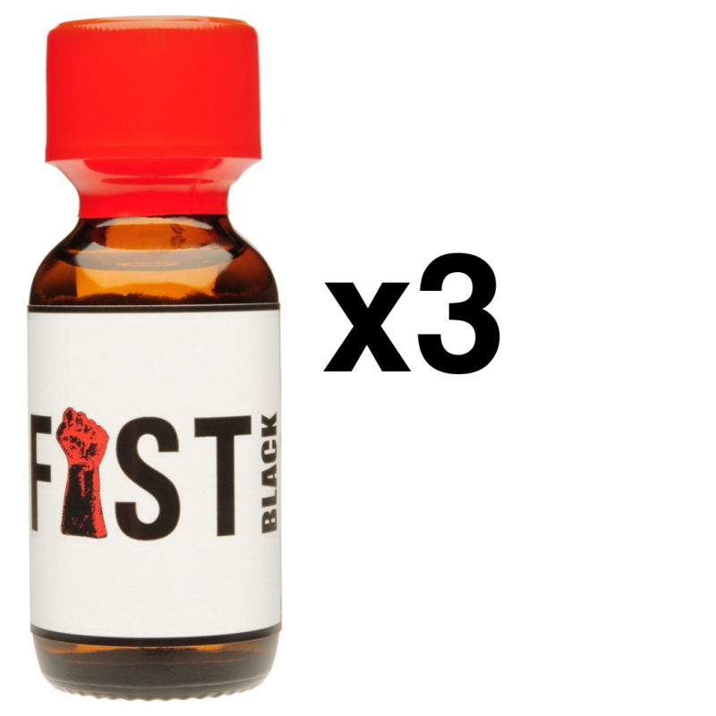 fist black 25ml x3