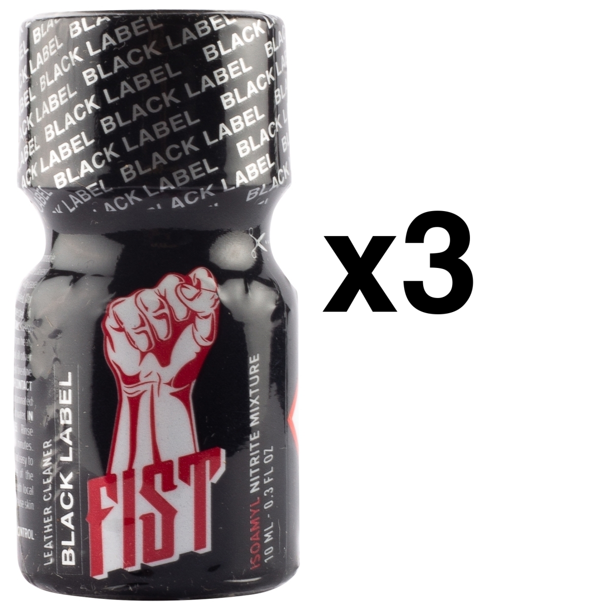 fist black label 10ml x3