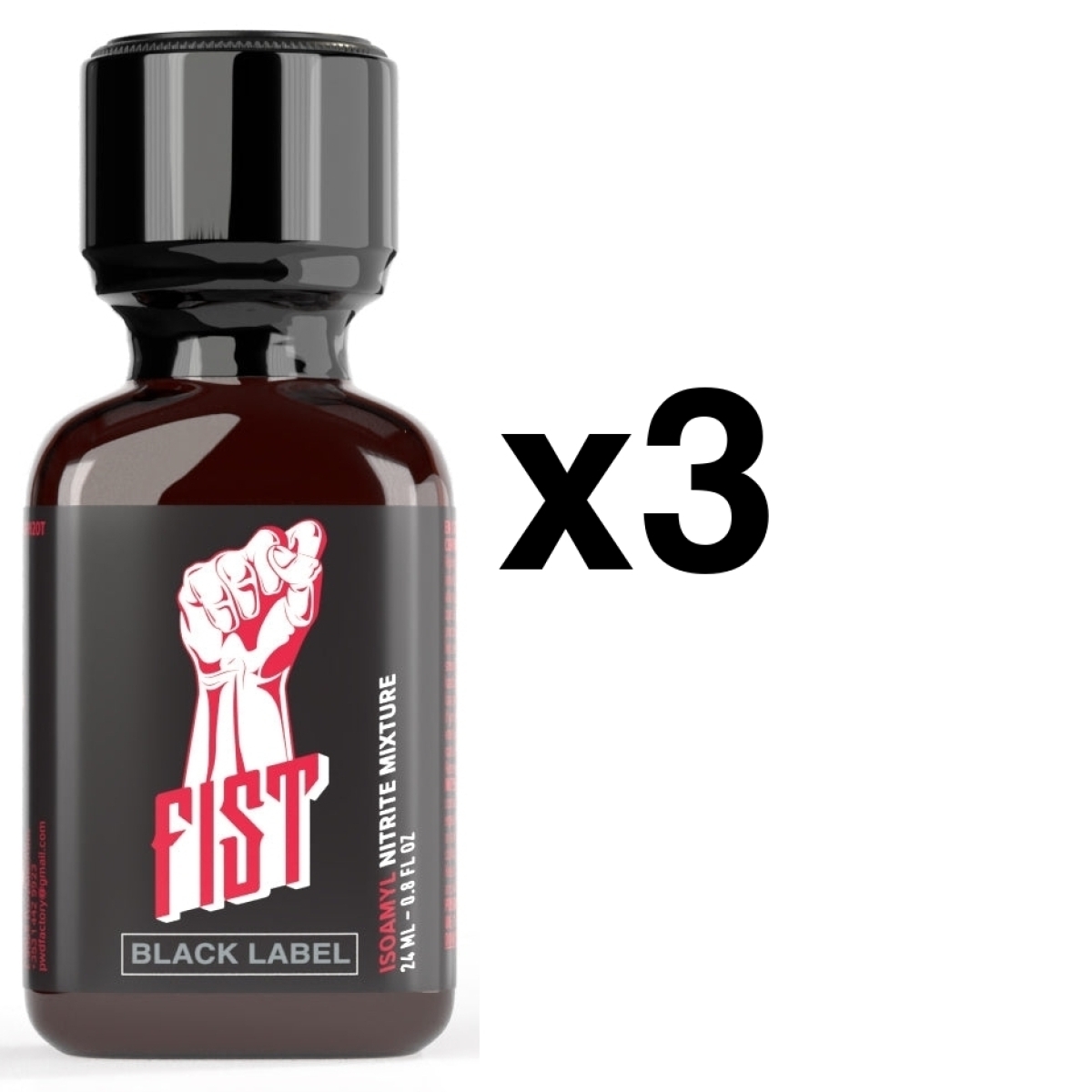 fist black label 24ml x3