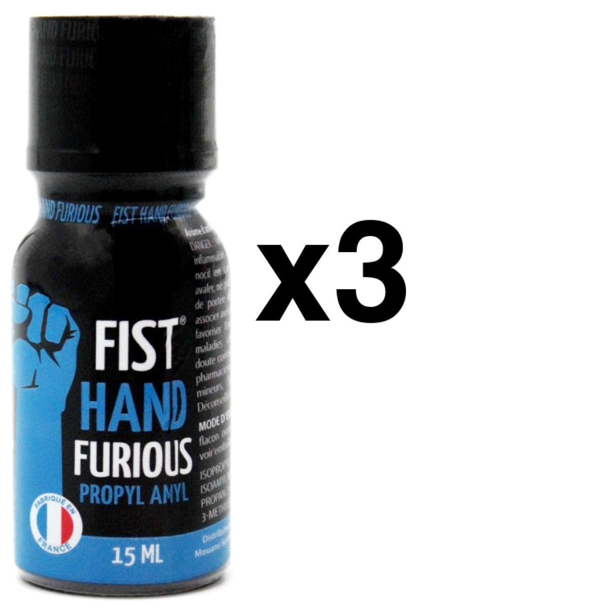 fist hand furious propyle amyle 15ml x3