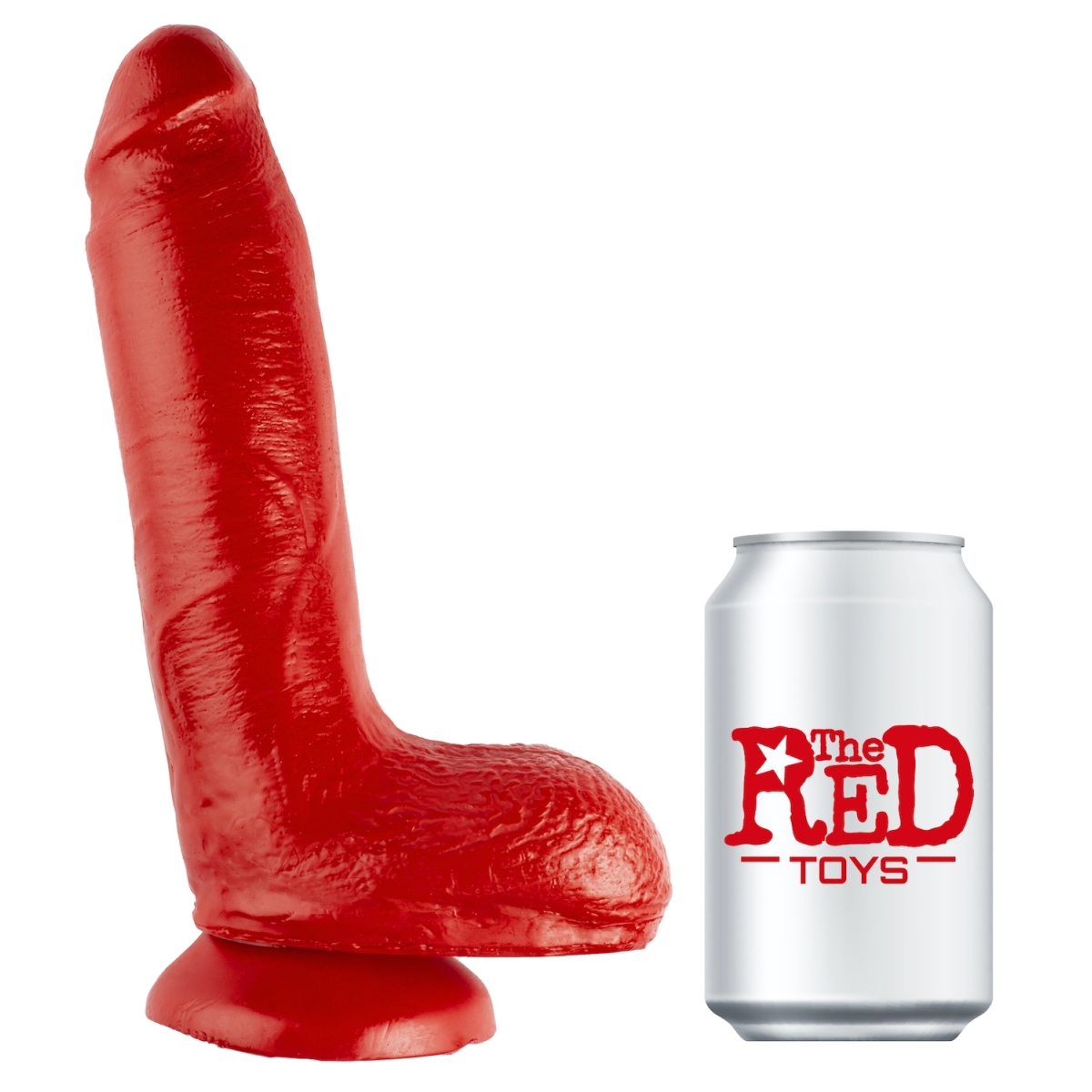 flashydick 18 x 5cm rouge