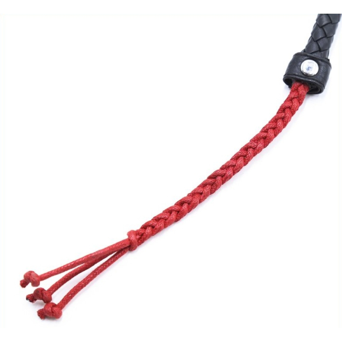 fouet chinese design 90cm noir rouge 5