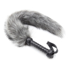 fouet pour caresse gris 45cm
