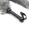 fouet pour caresse gris 45cm 4