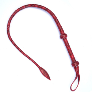 fouet scorpionea 86cm rouge