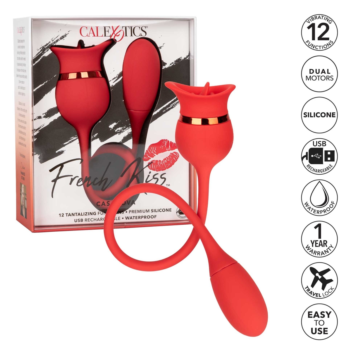 french kiss casanova 2 en 1 rouge 7