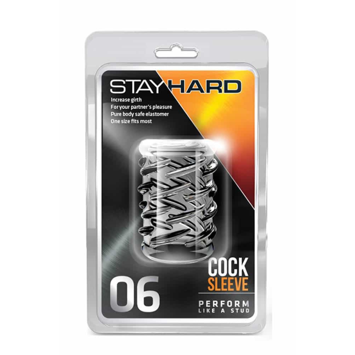 gaine a penis transparente 5 x 3 cm cock sleeve 06 1