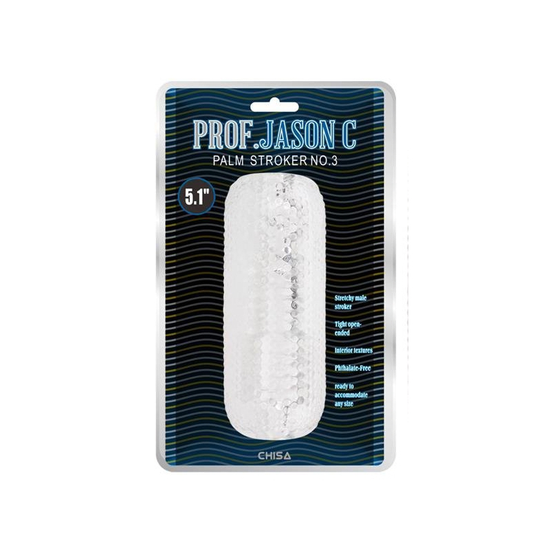 gaine de masturbation palm stroker n3 125cm transparente 1
