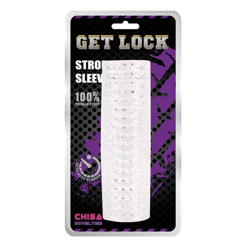 gaine de masturbation transparente stroke pik 14cm 1