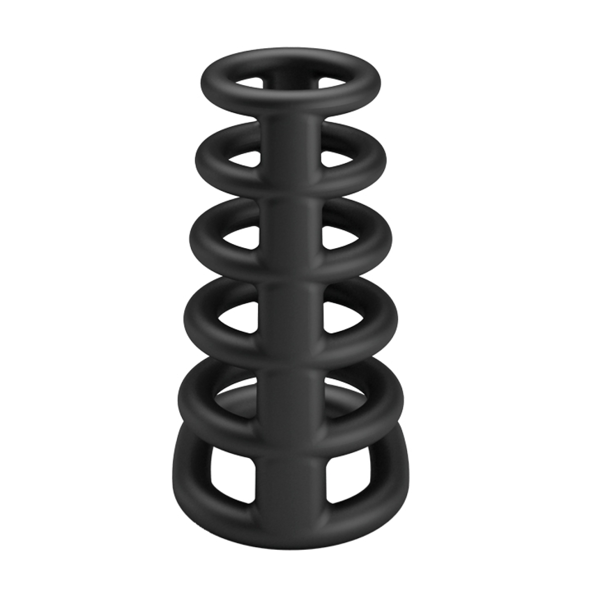 gaine de penis avec anneaux silicone rodrigo 10 x 5cm 4