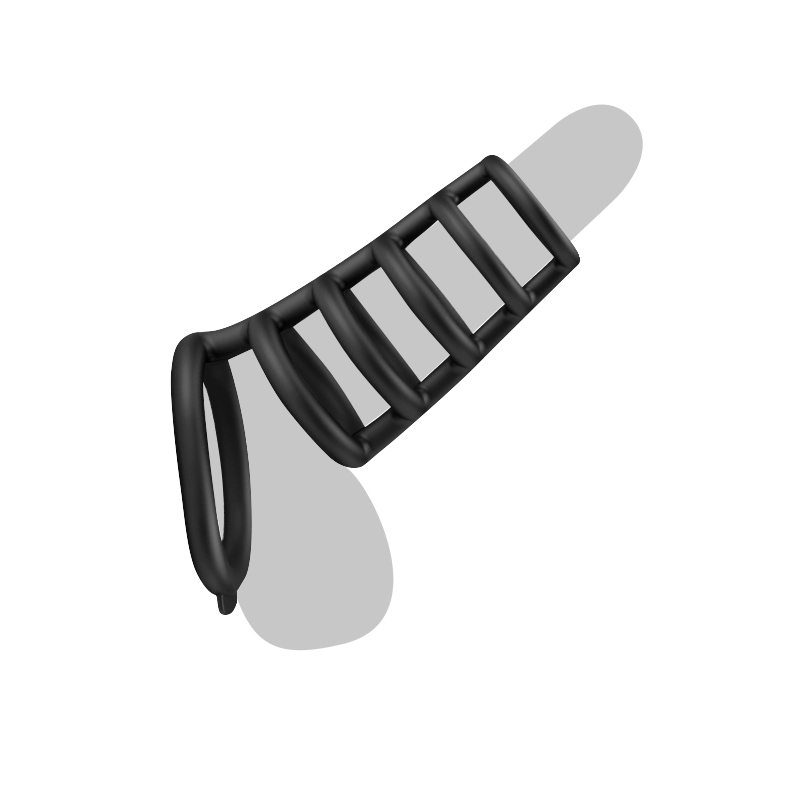 gaine de penis avec anneaux silicone rodrigo 10 x 5cm 7