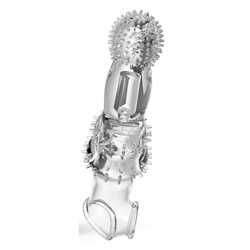 gaine-de-penis-avec-picots-penpik-20-x-55-cm-transparente gaine de penis avec picots penpik 20 x 55 cm transparente
