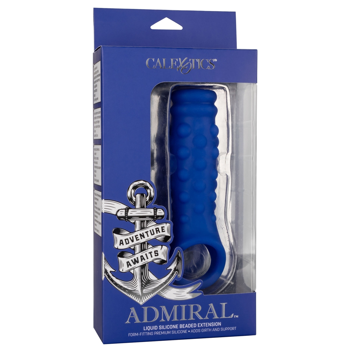gaine de penis beaded extension admiral 105 x 45cm 1