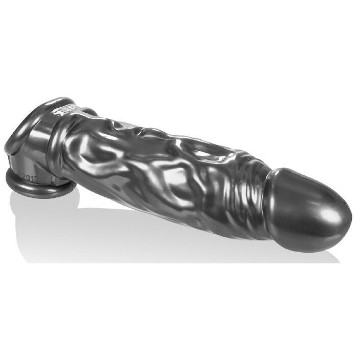 gaine de penis butch 17 x 5 cm grise 2