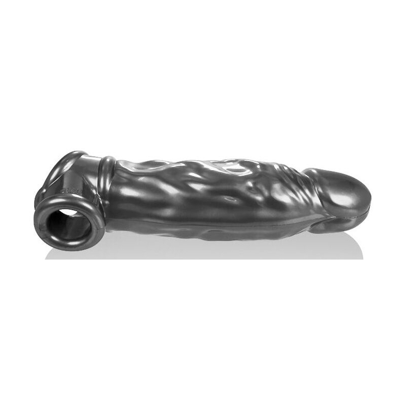 gaine de penis butch 17 x 5 cm grise 5