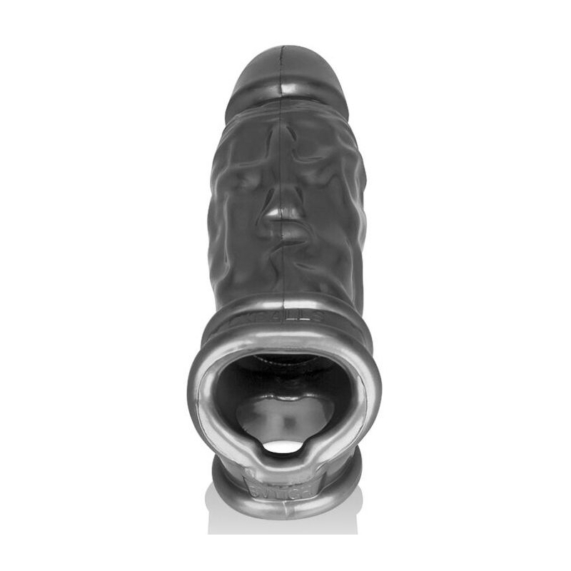 gaine de penis butch 17 x 5 cm grise 6