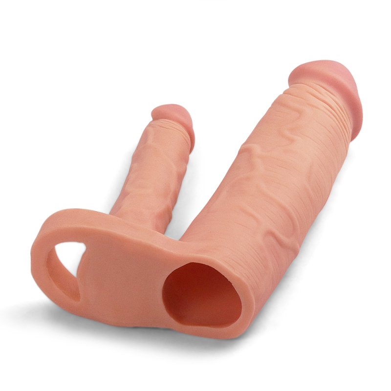 gaine de penis double penis 18 x 4 cm 4