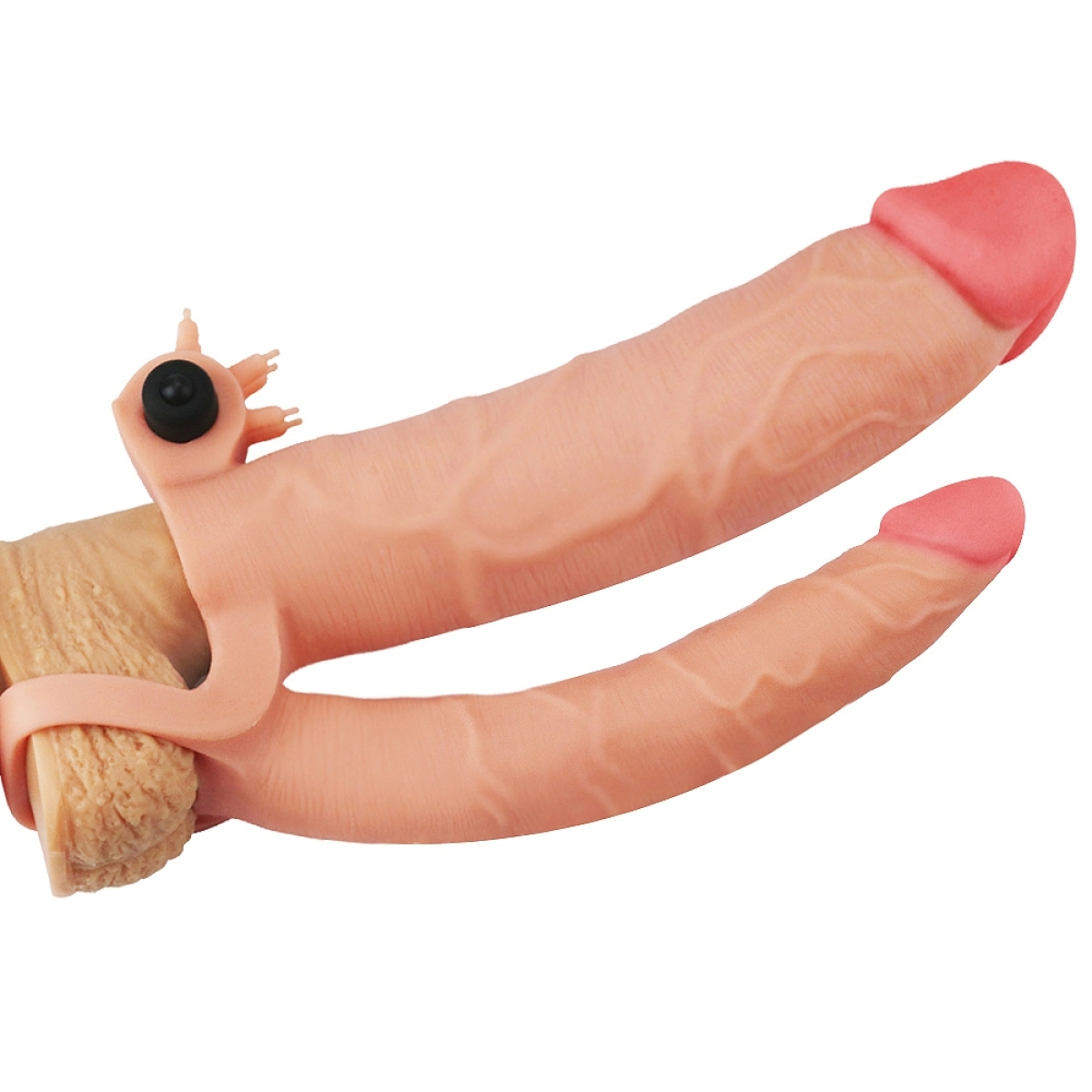 gaine de penis double penis 19 x 5 cm