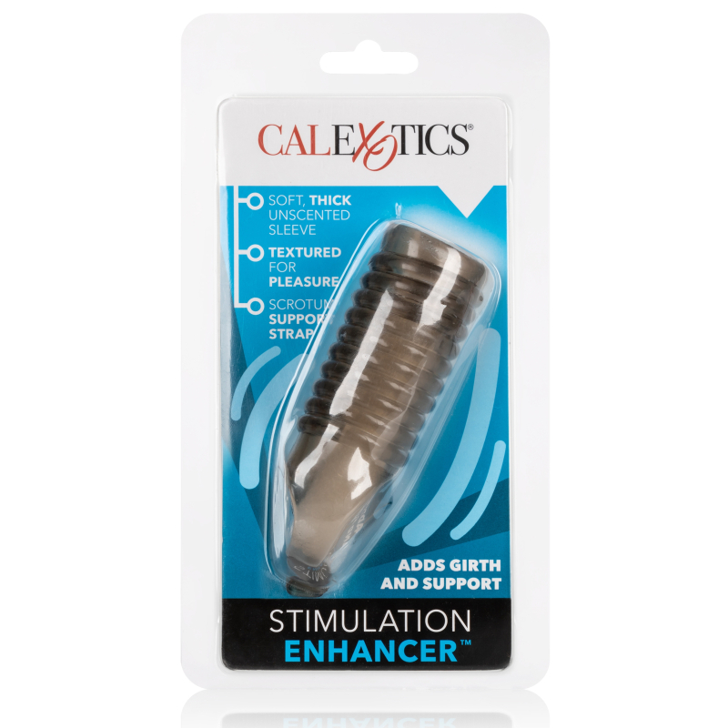 gaine de penis enhancer stim 8 x35cm noire 1