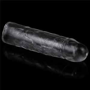 gaine de penis flawless 15 x 4cm transparente