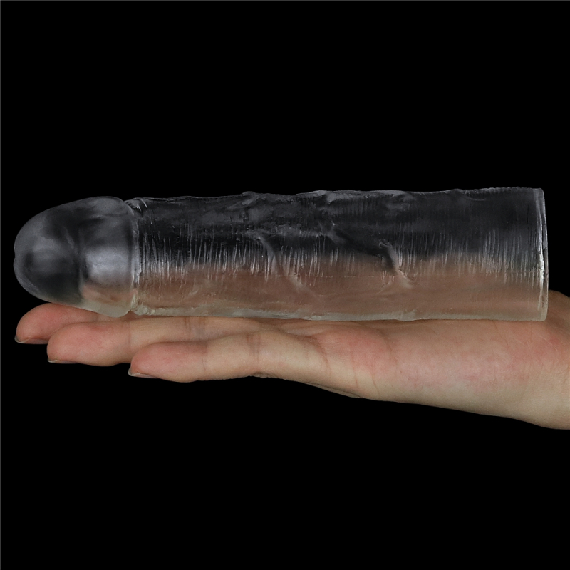 gaine de penis flawless 15 x 4cm transparente 7