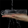 gaine de penis flawless 15 x 4cm transparente 9